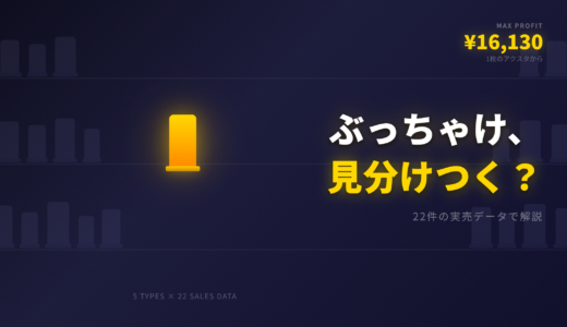 【保存版】アクスタせどり 完全ガイド｜5つの型×22件の実売データ